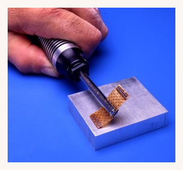 Rotary flap peening